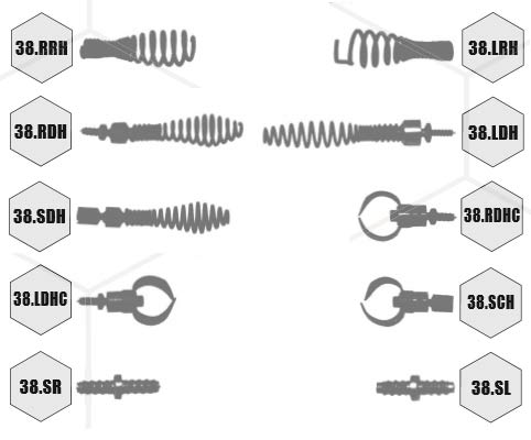 sewer cable heads