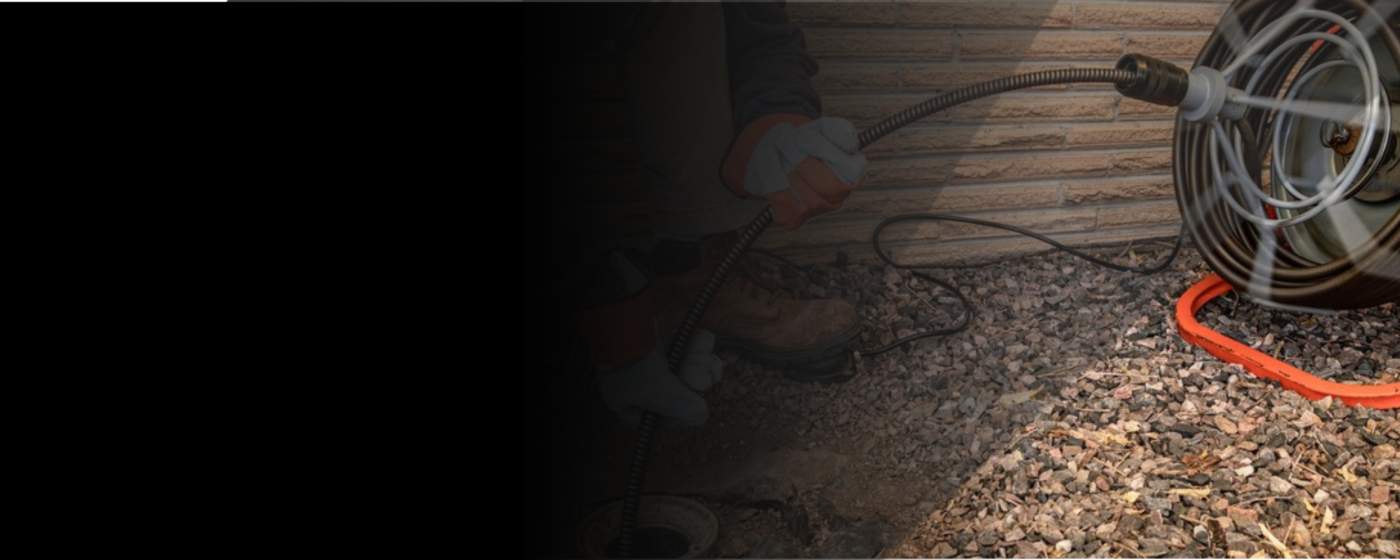 Sewer jetting drain.